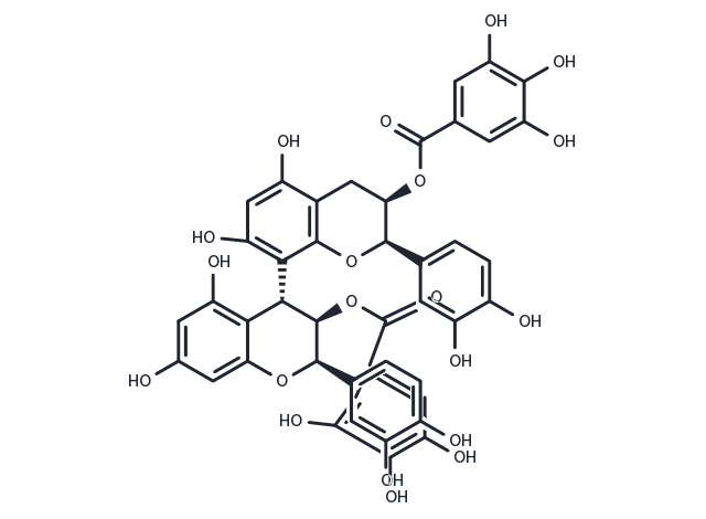 Procyanidin B2 3,3'-di-O-gallate Chemical Structure