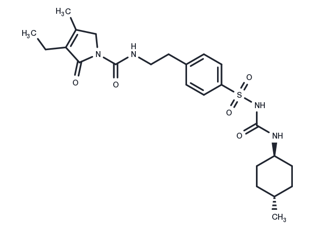 Glimepiride Chemical Structure