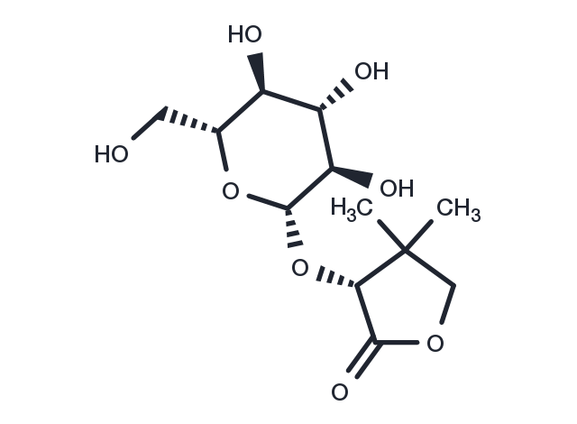 Pantoyllactone glucoside Chemical Structure