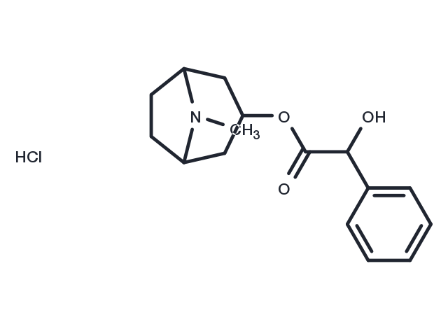 Homatropine hydrochloride Chemical Structure