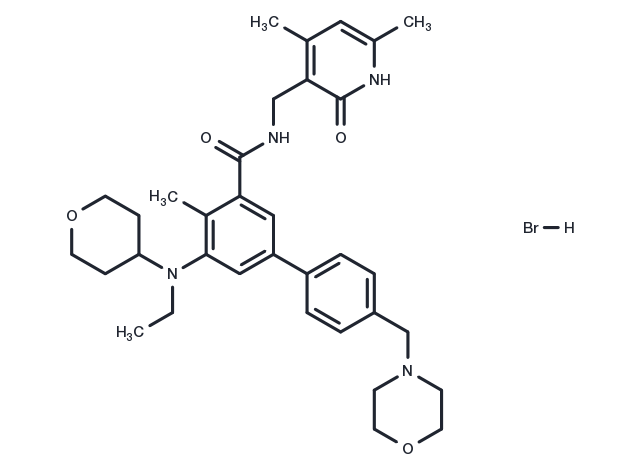 TargetMol Chemical Structure Tazemetostat hydrobromide