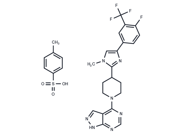 TargetMol Chemical Structure LY-2584702 tosylate salt