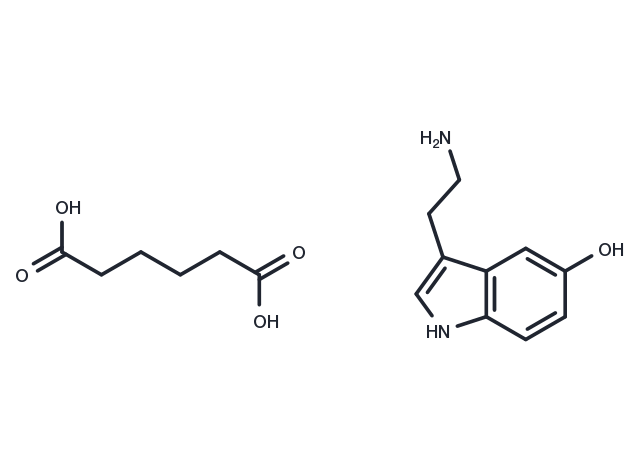Serotonin adipinate Chemical Structure