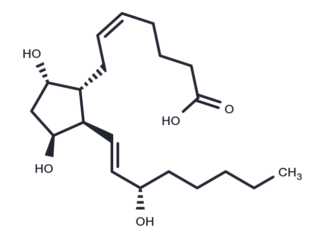 11β-Prostaglandin F2α Chemical Structure