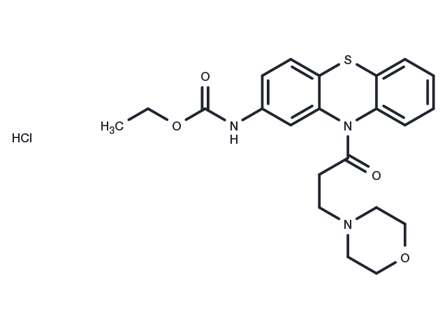 Moricizine Hydrochloride Chemical Structure