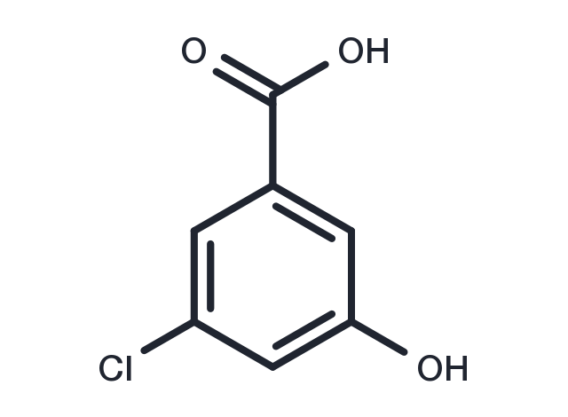 3-chloro-5-hydroxybenzoic Acid Chemical Structure