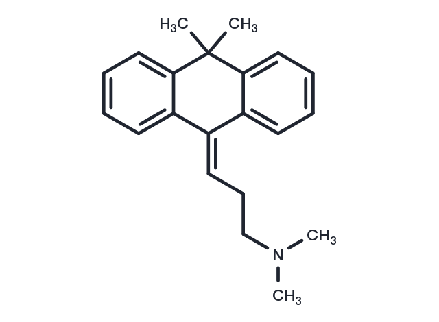 Melitracen Chemical Structure