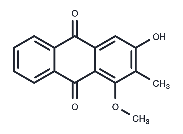 TargetMol Chemical Structure Rubiadin-1-methyl ether
