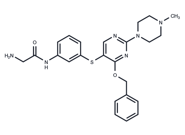 TargetMol Chemical Structure HSP70-IN-1