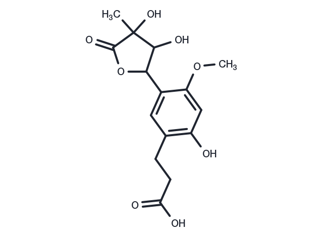 Secodihydro-hydramicromelin B Chemical Structure