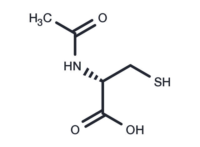 TargetMol Chemical Structure N-Acetyl-D-cysteine