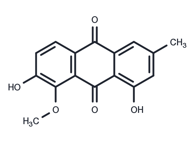 TargetMol Chemical Structure 1-O-Methylnataloe-emodin
