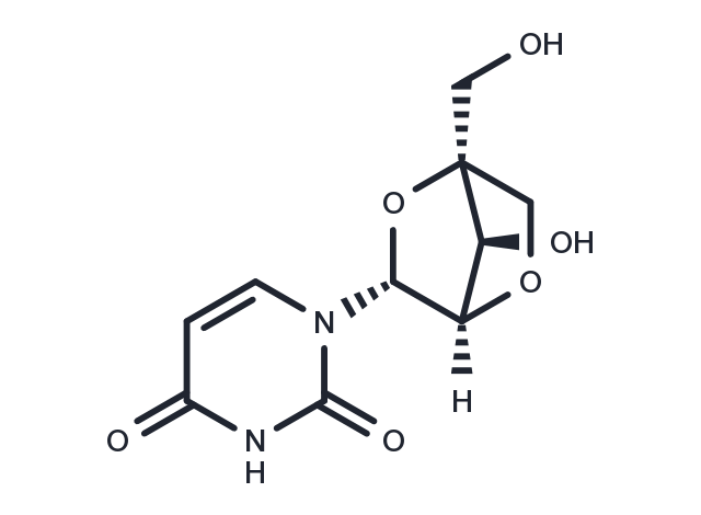 2’-O,4’-C-Methyleneuridine Chemical Structure