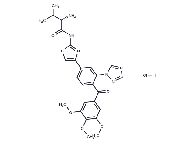 TargetMol Chemical Structure Valecobulin hydrochloride