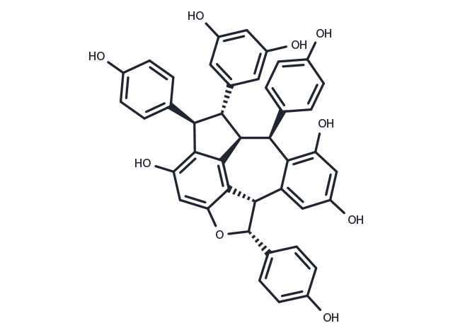Viniferol D Chemical Structure