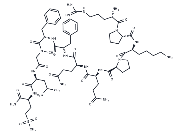 TargetMol Chemical Structure [Sar9,Met(O2)11]-Substance P