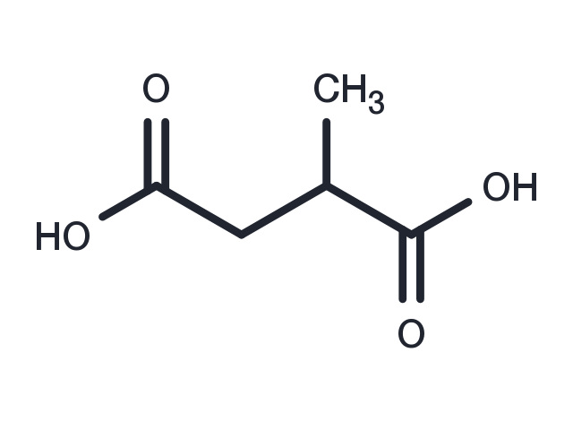2-Methylsuccinic acid Chemical Structure