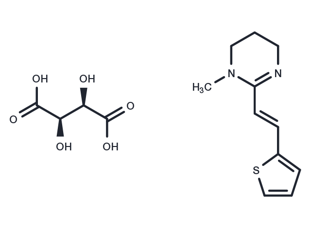 TargetMol Chemical Structure Pyrantel tartrate