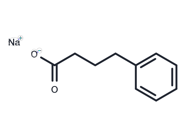 TargetMol Chemical Structure Sodium 4-phenylbutyrate