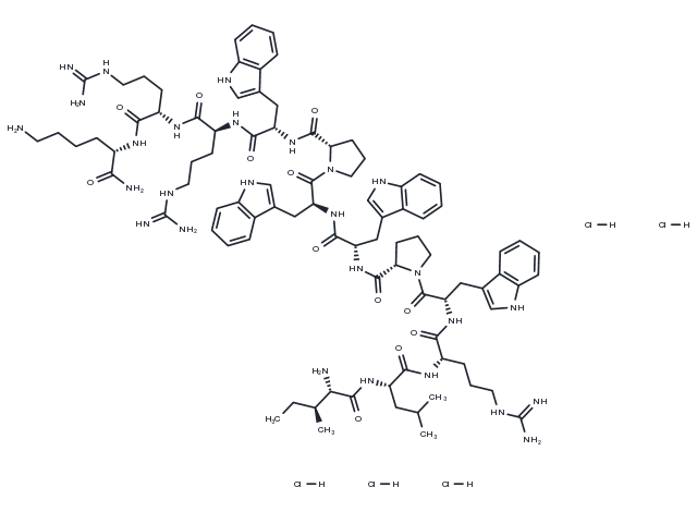 TargetMol Chemical Structure Cevidoplenib dimesylate hydrochloride