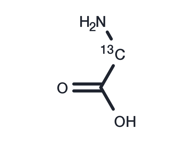 Glycine-2-13C Chemical Structure