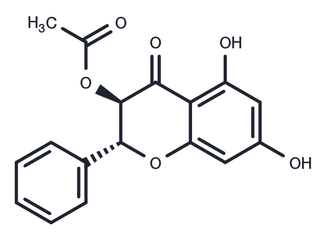 TargetMol Chemical Structure Pinobanksin 3-acetate
