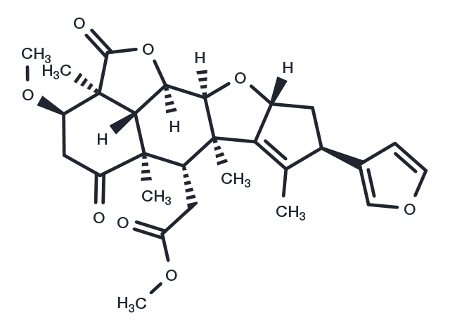 TargetMol Chemical Structure 2,3-Dihydro-3α-methoxynimbolide