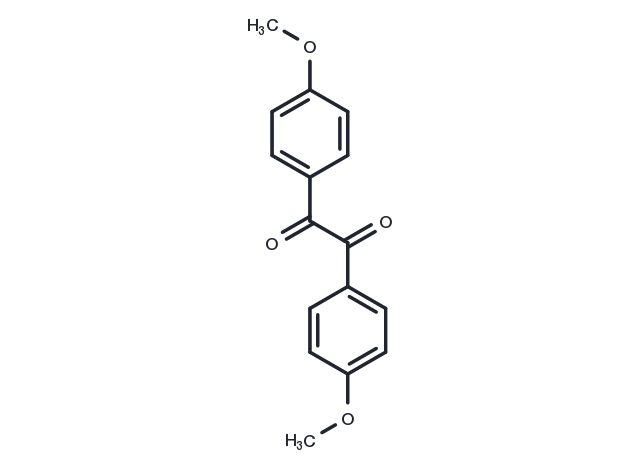 4,4'-DIMETHOXYBENZIL Chemical Structure