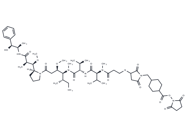 TargetMol Chemical Structure MMAE-SMCC