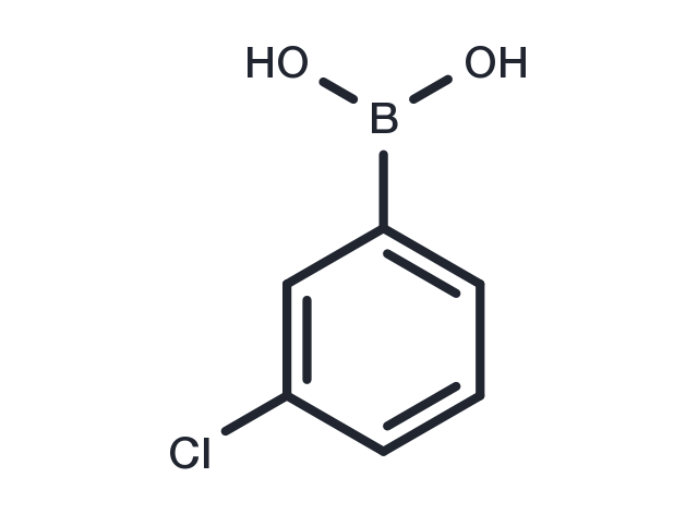 3-Chlorophenylboronic acid Chemical Structure
