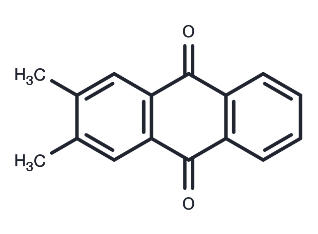 2,3-Dimethylanthraquinone Chemical Structure