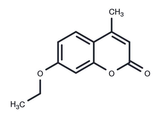 TargetMol Chemical Structure 7-Ethoxy-4-Methylcoumarin