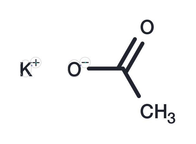 TargetMol Chemical Structure Potassium acetate