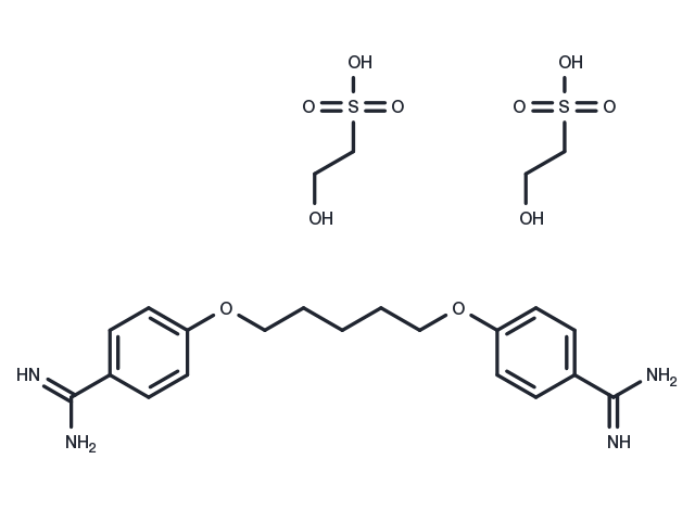 TargetMol Chemical Structure Pentamidine isethionate