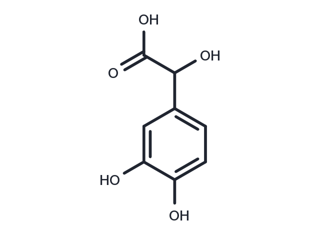 TargetMol Chemical Structure DL -3,4-Dihydroxymandelic acid
