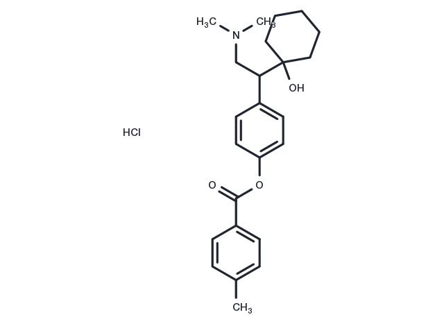 TargetMol Chemical Structure Ansofaxine hydrochloride