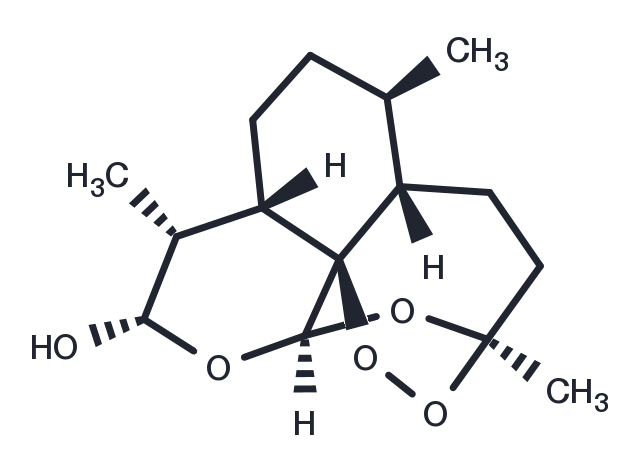 Dihydroartemisinin Chemical Structure