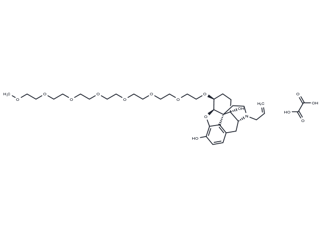 TargetMol Chemical Structure Naloxegol oxalate