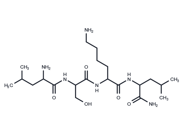 TargetMol Chemical Structure LSKL, Inhibitor of Thrombospondin TSP-1 acetate