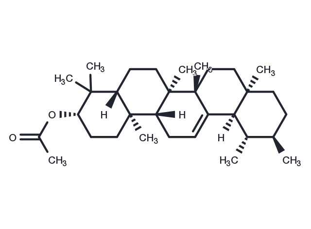 α-Amyrin acetate Chemical Structure