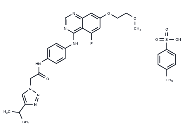 AZD3229 Tosylate Chemical Structure