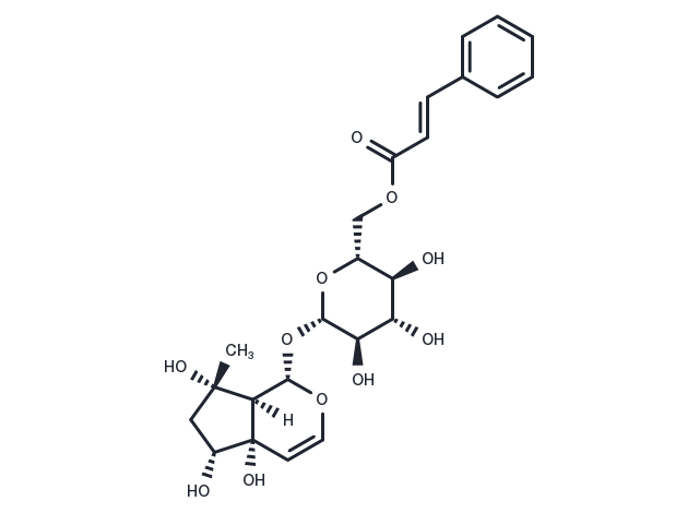 TargetMol Chemical Structure 6'-​O-​Cinnamoyl harpagide