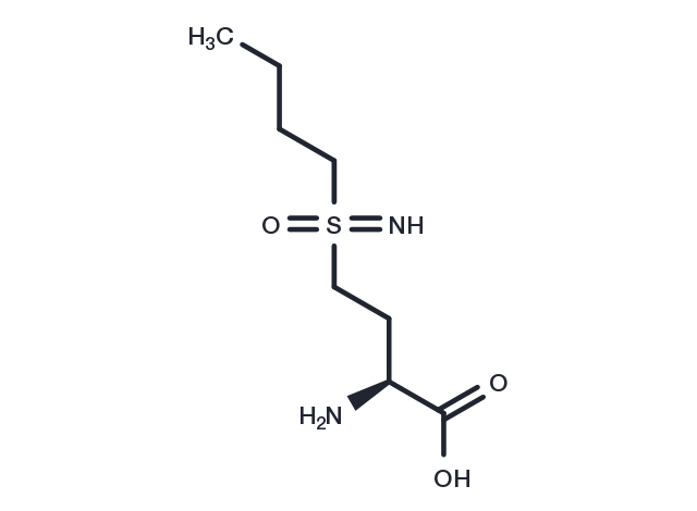 L-BUTHIONINE-(S,R)-SULFOXIMINE Chemical Structure