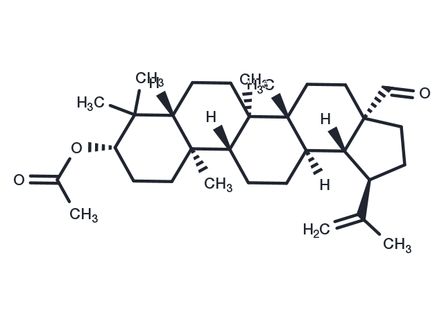 3-Acetyl Betulinaldehyde Chemical Structure