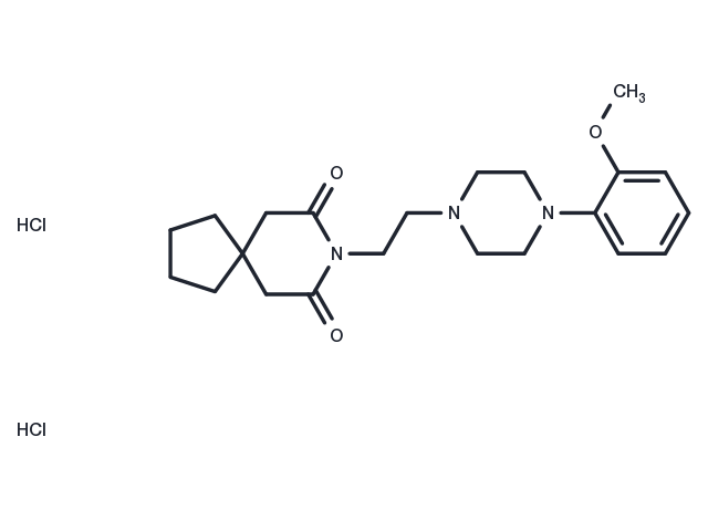 TargetMol Chemical Structure BMY 7378 dihydrochloride