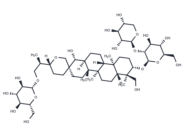TargetMol Chemical Structure Hosenkoside F
