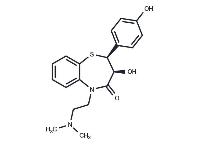 O-Demethyldeacetyldiltiazem Chemical Structure