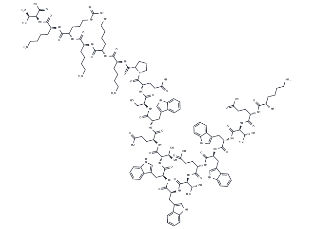 Pep-1 (uncapped) Chemical Structure