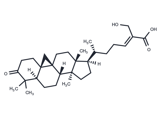 27-Hydroxymangiferonic acid Chemical Structure