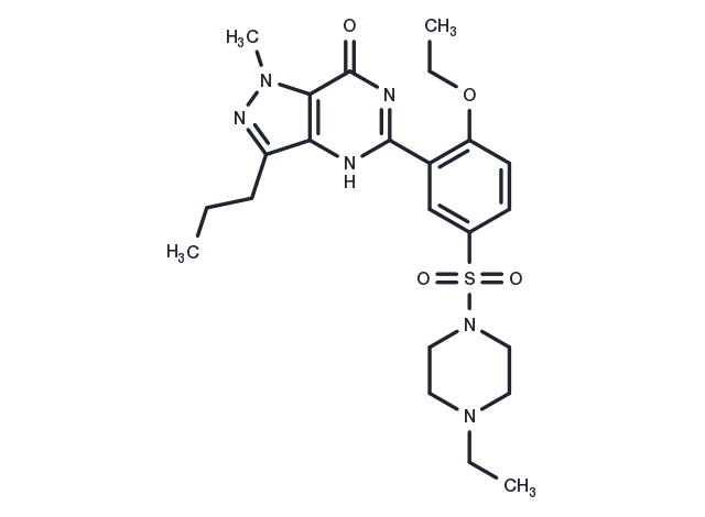TargetMol Chemical Structure Homo Sildenafil